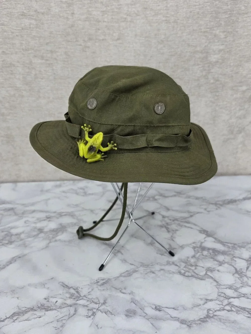 The Wild Wild Vest Army Green Tactical Boonie Hat Boys Infant Toddler Kids